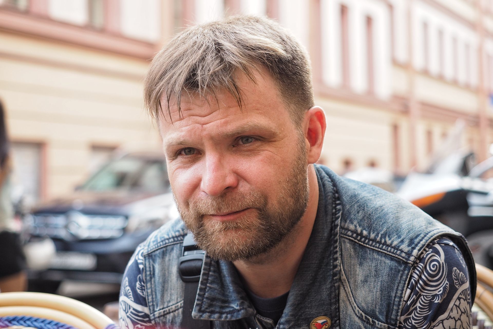 Вице-президент мотоклуба «Риск» Юрий Феоктистов